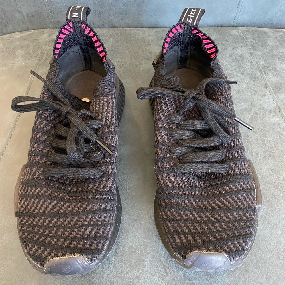Adidas NMD R1 Primeknit STLT Triple Black